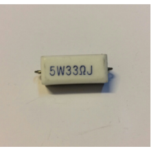 RESISTOR 5W 33R FIO PORCELANA