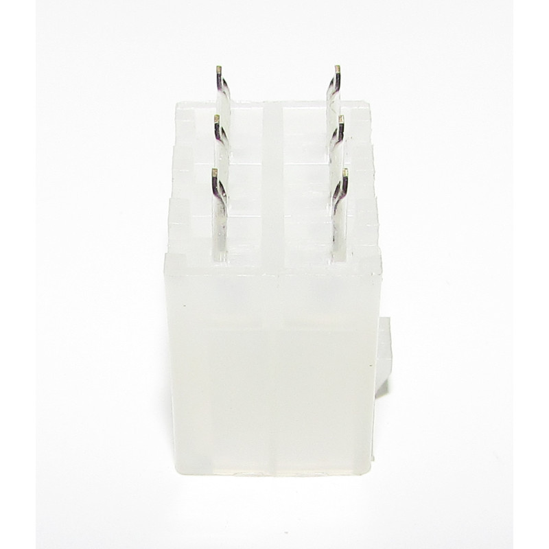 小五铢 6mm 10X CONECTOR MINI FIT 6 VIAS FÊMEA 5559 - 06 PCI 180 EXCON