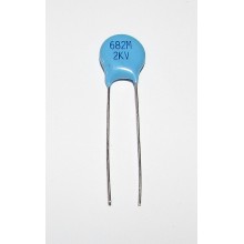 10 unidades Capacitor Disco Alta 6,8nf 6800pf 682 2kv