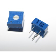 10X RESISTOR VARIÁVEL 3386F 200K OHMS ZX