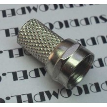 CONECTOR F RG06 COM ROSCA 025 - 0606