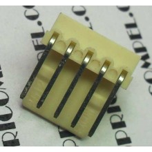 CONECTOR KK MACHO 90 GRAUS 5046-5 2,54mm