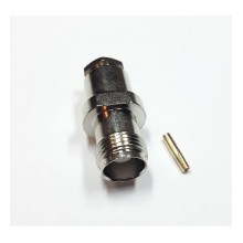 CONECTOR TNC FÊMEA RETO CRIMPAR RG58 TF-3