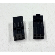 CONECTOR MODU DUPLO 2 x 3 VIAS 2,54mm PRETO