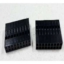 CONECTOR MODU DUPLO 2 x 9 VIAS 2,54mm PRETO