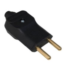 PLUG AC PRETO PLD2-2P 20A