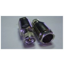 2x CONECTOR UHF MINI MACHO SOLDA RG-213 KM-5M KLC